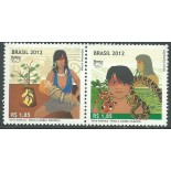 C3226/3225 SE-TENANT MITOS E LENDAS 2012 - 11.366 Mint